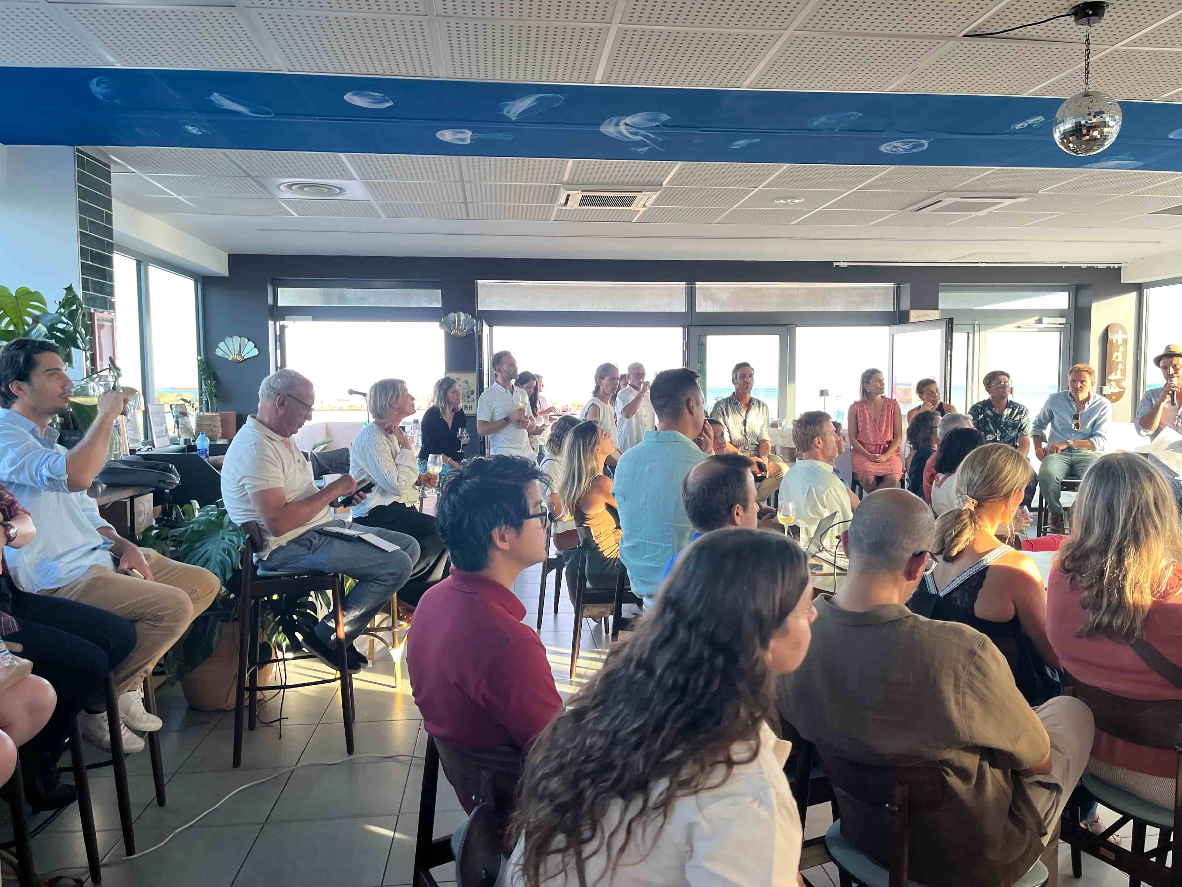 Participants à la soirée Dos-Remis